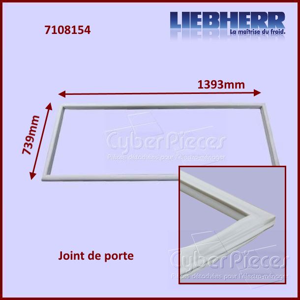 Joint De Porte 1393x739mm Liebherr 7108154
