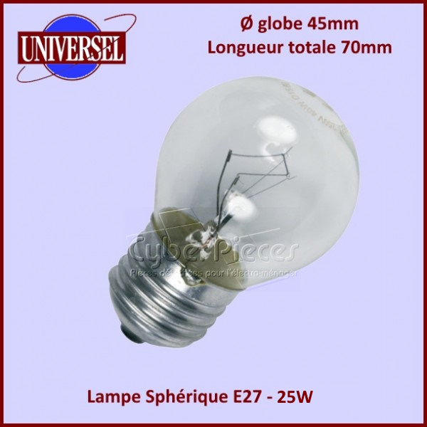 Ampoule E27-25W - 250V