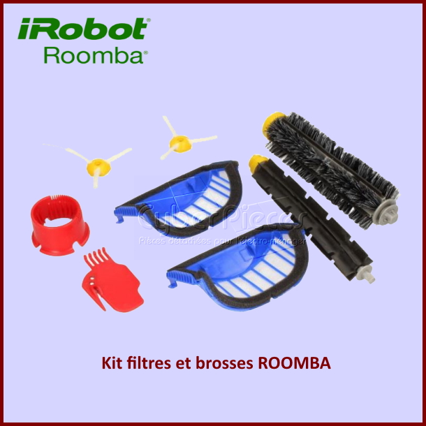 Kit filtres et brosses pour Irobot ROOMBA - ACC222