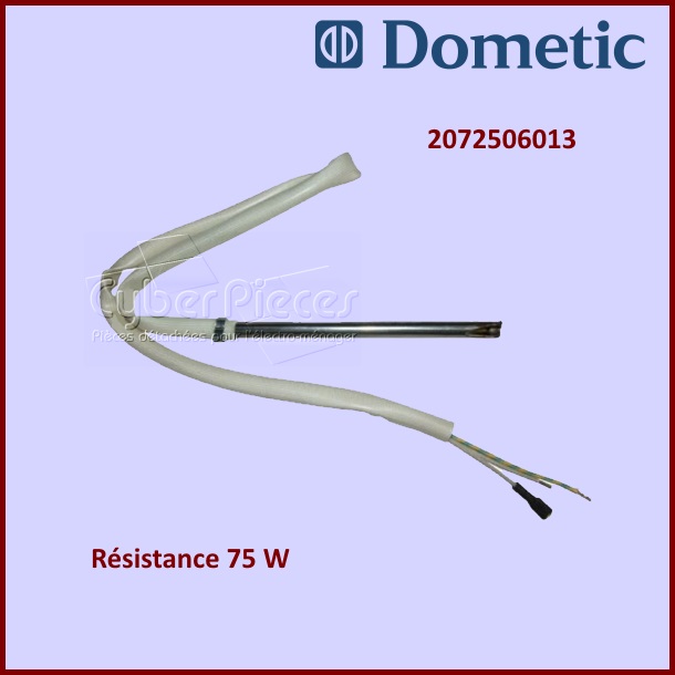 Résistance droite 75W 220V Dometic 2072506013