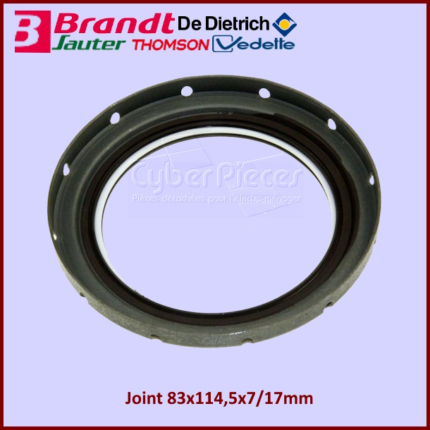 Joint 83x114,5x7/17mm Brandt 55X3421