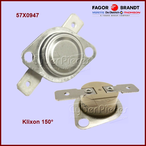 Thermostat 150° Brandt 57X0947 - Pièces sèche-linge