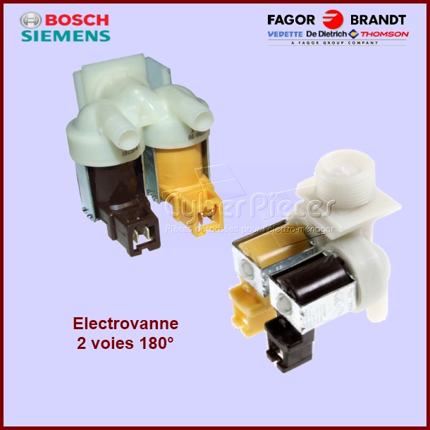 Électrovanne 2 voies 180° 00265772 - 92X7002