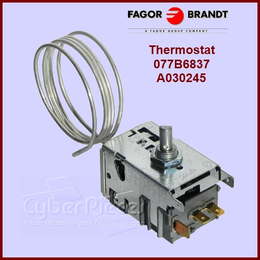 Thermostat 077B6837 Brandt 45X7703