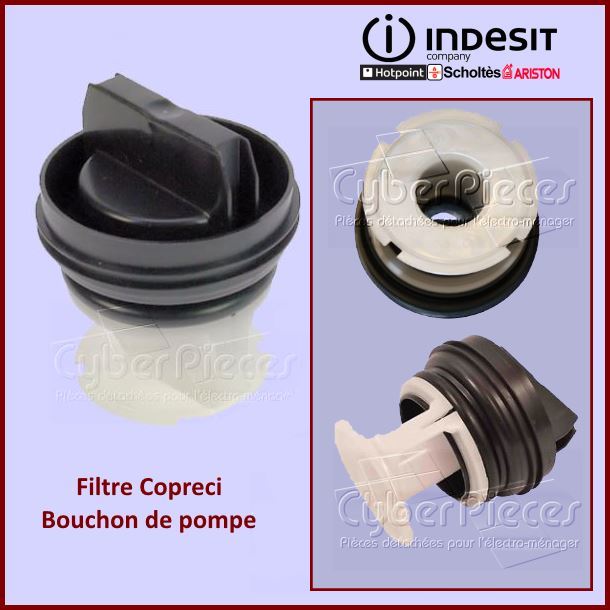Bouchon de pompe Indesit C00297161