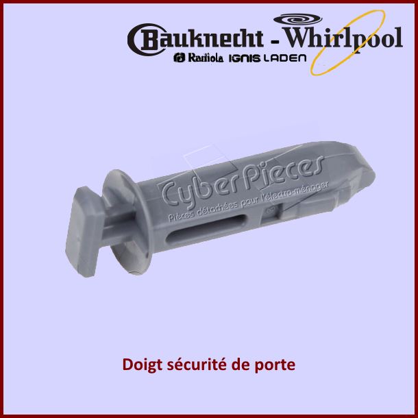 Doigt de verrou Whirlpool 480112101518