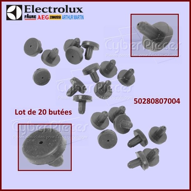 Lot de 20 butées de grille Electrolux 50280807004