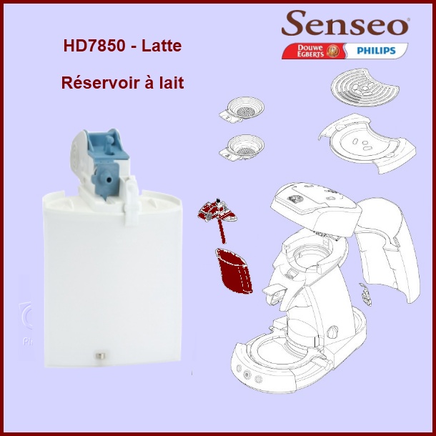 Réservoir à lait Senseo HD7850 - 422225948791