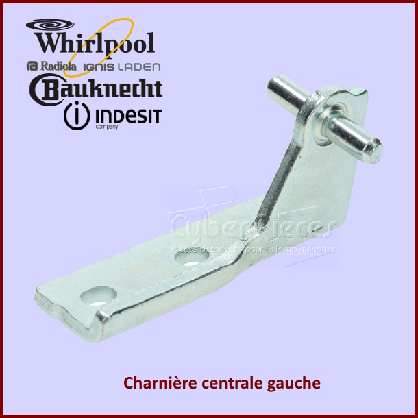 Charnière centrale gauche Whirlpool 481241719436