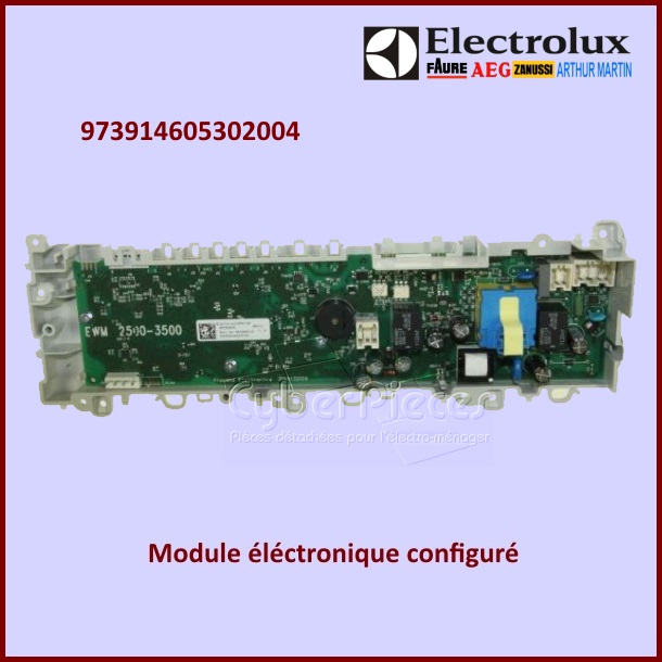 Carte électronique configuré Electrolux 973914605302004***épuisé***