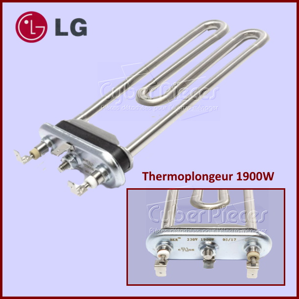 Thermoplongeur 1900W sans CTN LG 5301ER1001H