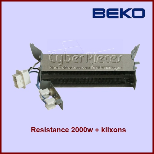 Résistance 2000W Beko 2969800300