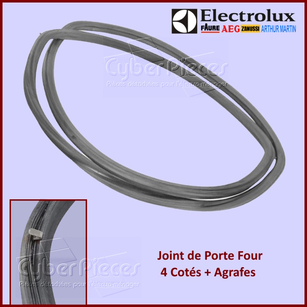 Joint de Porte Four 4 Cotés + Agrafes 3302669019 - Pièces four