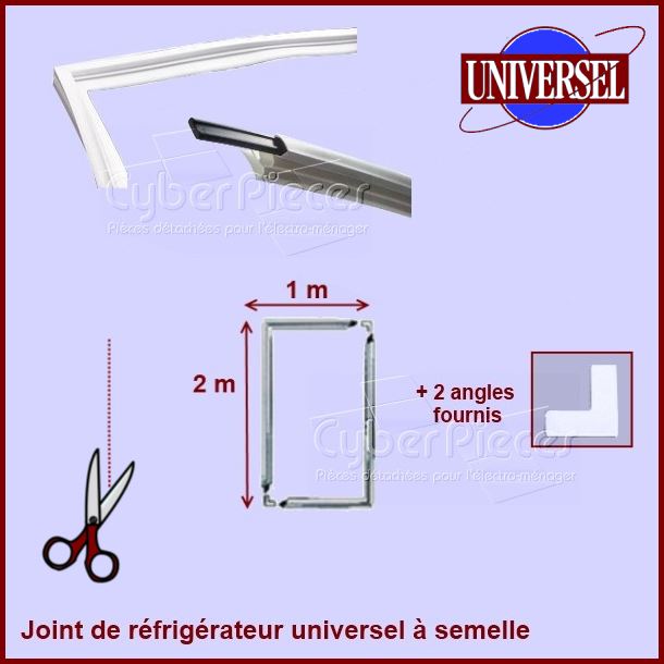 Kit joint magnétique à semelle "Universel" Dimension 1mx2m