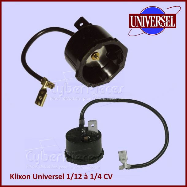 Klixon Universel 1/12 à 1/4CV compresseur