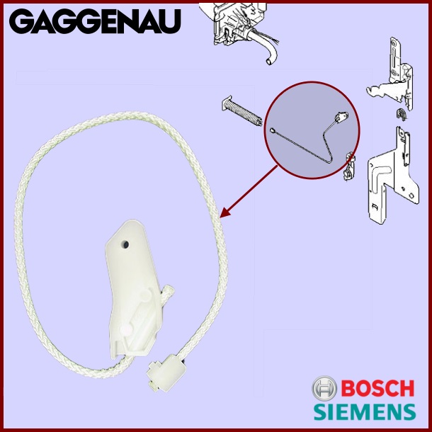 Lot de 2 Câbles de Charnière Bosch 00611370