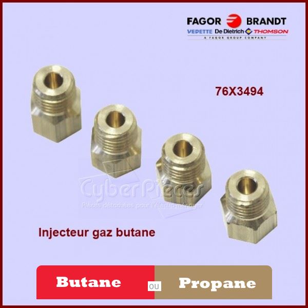 Injecteurs Gaz Butane Brandt 76X3494