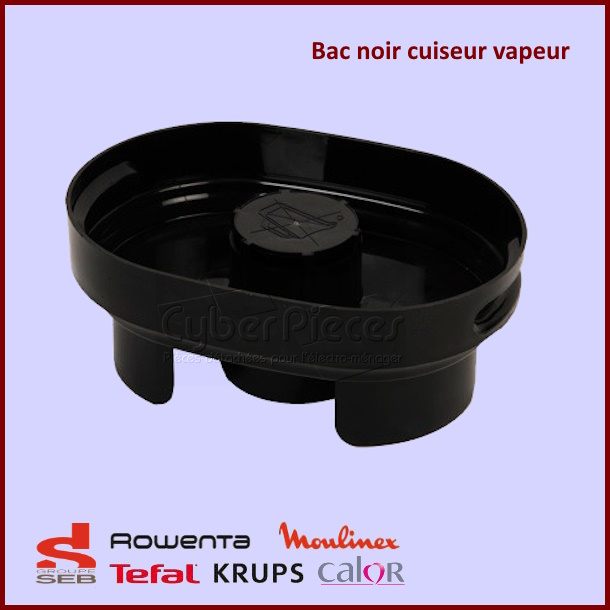 Bac noir cuiseur vapeur Seb SS-990968