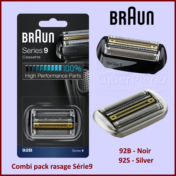 Combi pack rasage Série9 et Series9 Pro Braun 81747657 - Pièces hygiène
