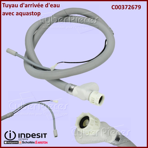 Tuyau dispositif antidebordement Indesit C00372679
