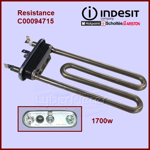 Thermoplongeur 1700W Indesit C00094715