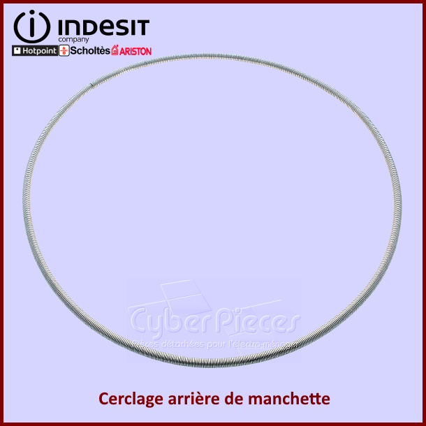 Cerclage arrière de manchette Indesit C00057933