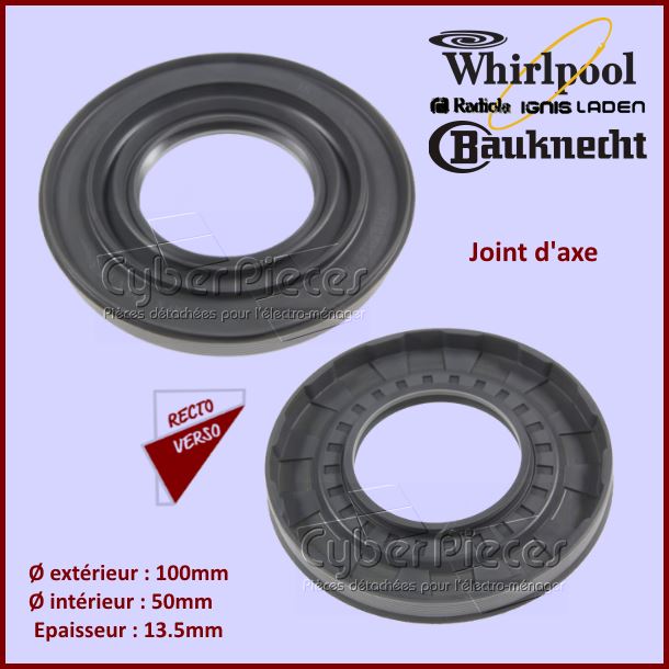 Joint 100x50x13,5mm Whirlpool 481070257021
