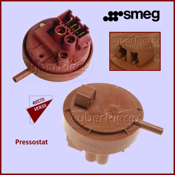 Pressostat Smeg 816210325 - Pièces lave-vaisselle