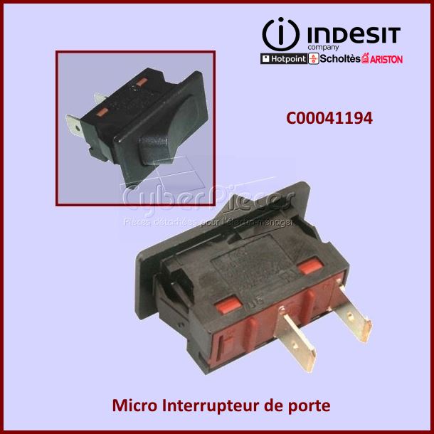 Micro Interrupteur de porte Indesit C00041194