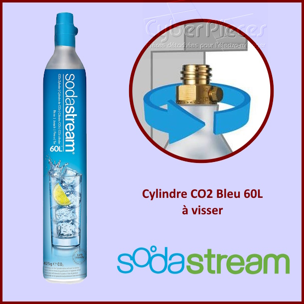 Cylindre Gaz bleu Sodastream