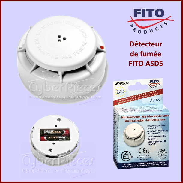 Détecteur de fumée FITO ASD5