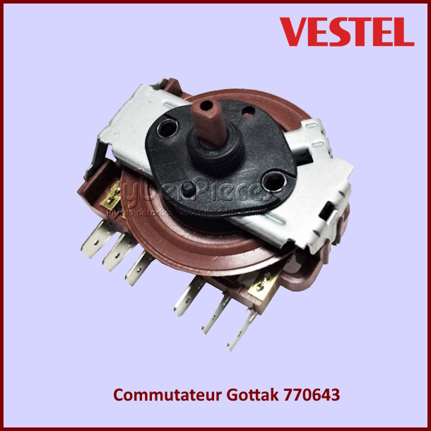 Commutateur Gottak 770643 Vestel 32009866