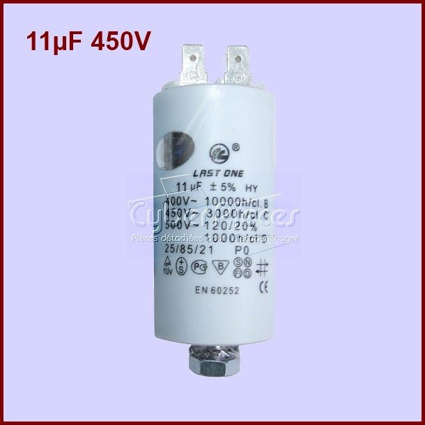 Condensateur 11,0µF  450V
