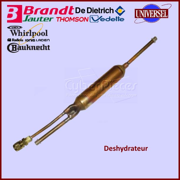 Deshydrateur R12/R134A/R600A 3 Voies 15G DRS15 Brandt 93X1594