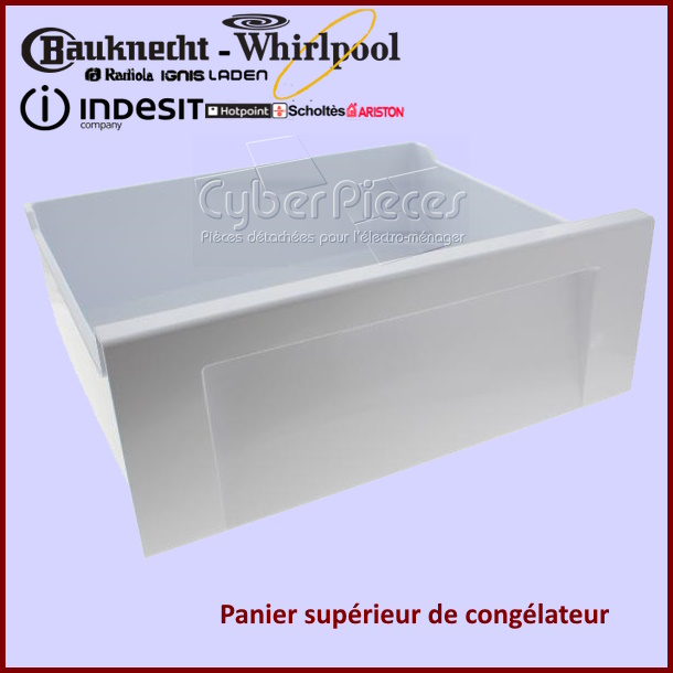 Panier supérieur de congélateur Whirlpool 481941879767