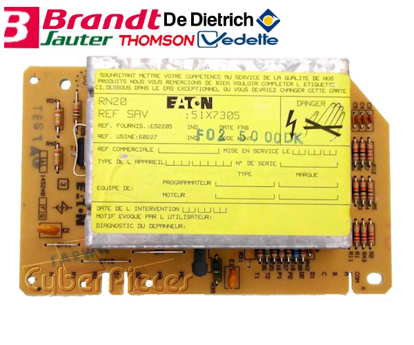 Carte électronique Brandt 51X7305