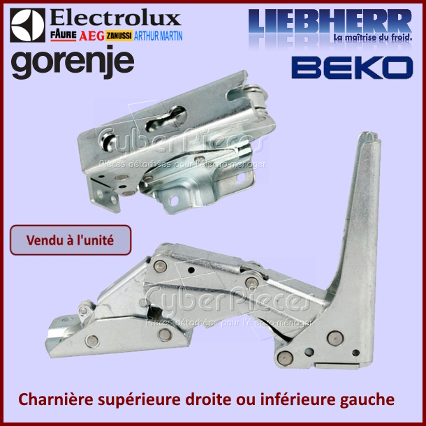 Charnière supérieure droite / inférieure gauche Electrolux 2211202045