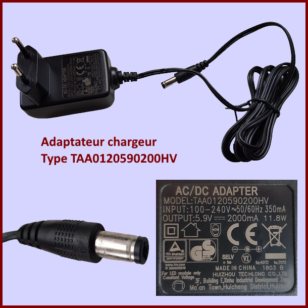 Adaptateur chargeur TAA0120590200HV