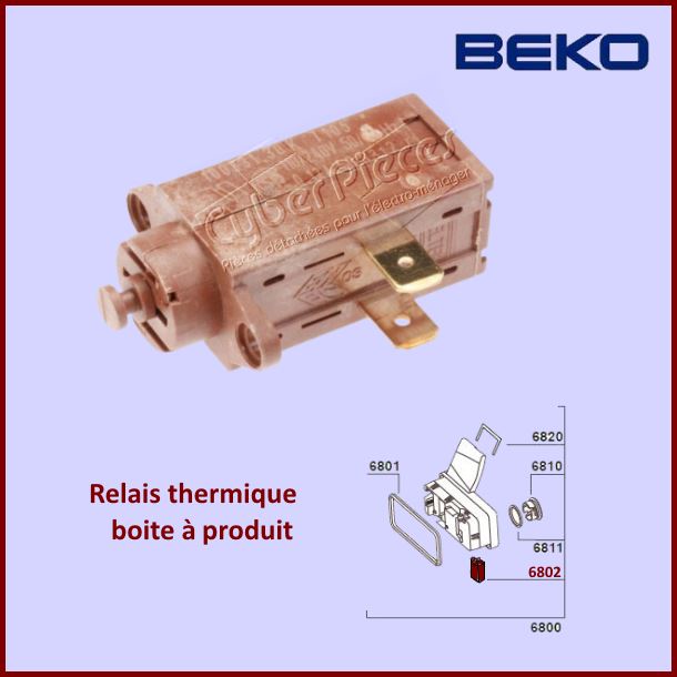 Relais thermique Beko 1831470000