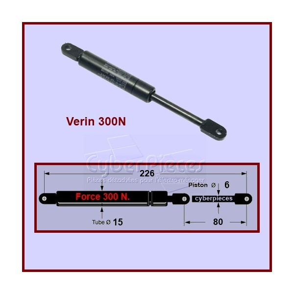 Vérin 300N - 226 mm