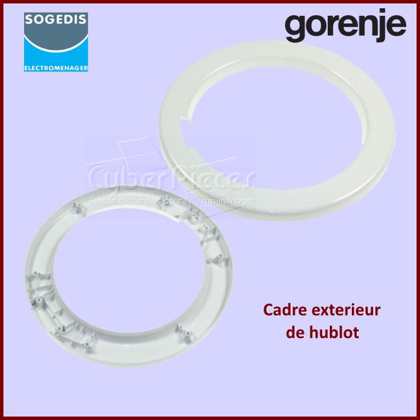 Cadre extérieur de hublot Gorenje 3793133