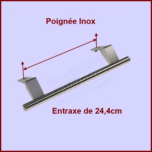 Poignée entraxe de 24,4cm 7438434