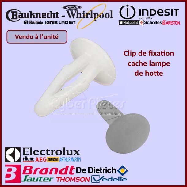 Clips de couvercle de lampe