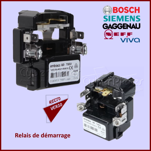 Relais de démarrage Bosch 00611445