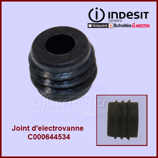 Manchon joint d électrovanne Indesit C00064534