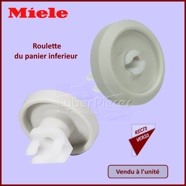 Roulette de panier inferieur MIELE 2372352