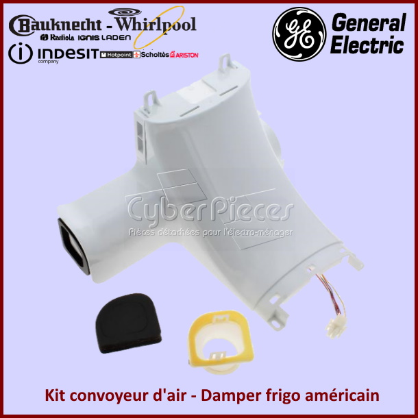 Damper frigo américain GE / Whirlpool
