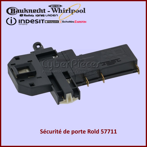 Sécurité de porte Rold 57711 Indesit C00051438