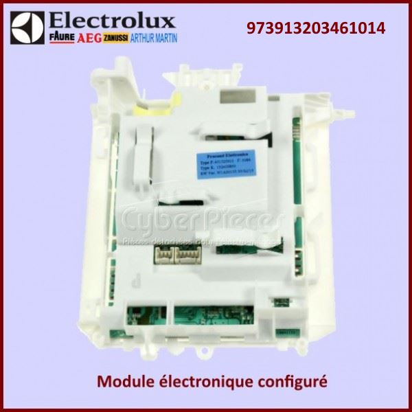 Carte électronique configuré Electrolux 973913203461014