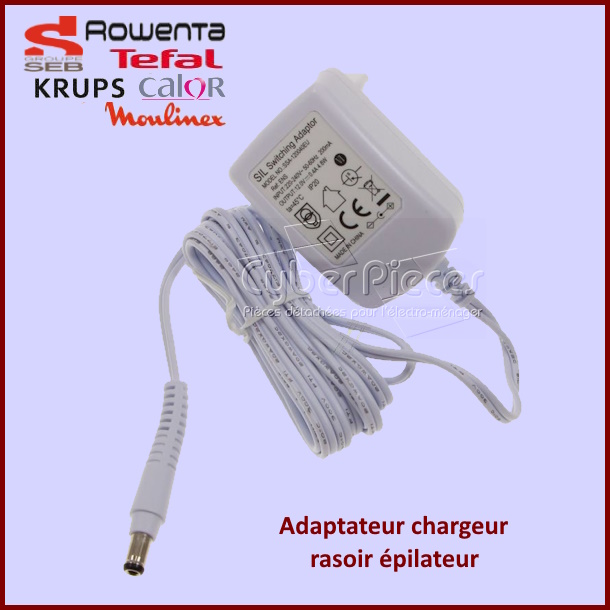 Adaptateur chargeur épilateur Seb CS-10001090